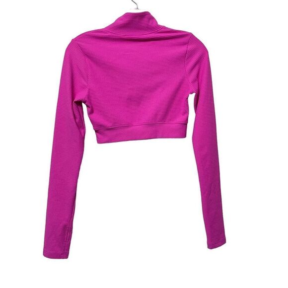 YEAR OF OURS Eva Thermal Cropped Long Sleeve Top S - Picture 6 of 8